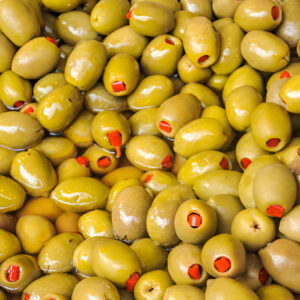 Green Olives Stuffed with Pepper
