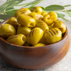Grilled Olives