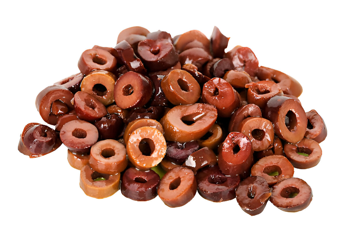 Sliced Natural Olives